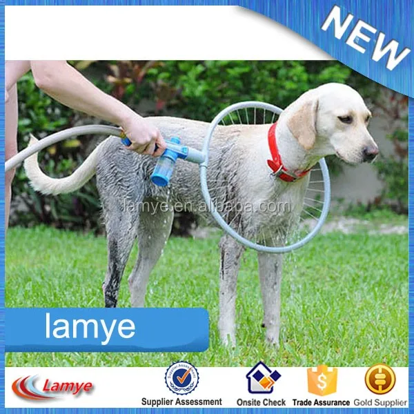 New Products 2016 Pet Accessory 360 Degree Dog Wash Machine,Pressure Washer for Dog