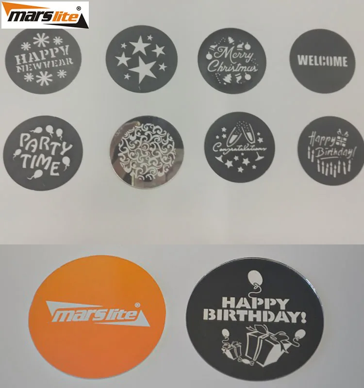 
Professional high quality 1pcs 80W White led logo projector effect light 