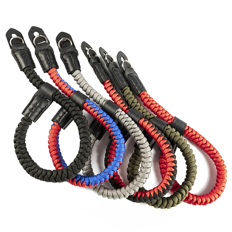 Custom Handmade Braided Hanging Outdoor Paracord Mountaineering Camera Strap