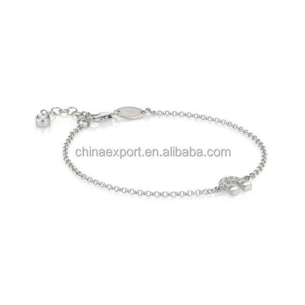 
Stainless steel religious Christian cross adjustable size chain bracelets 