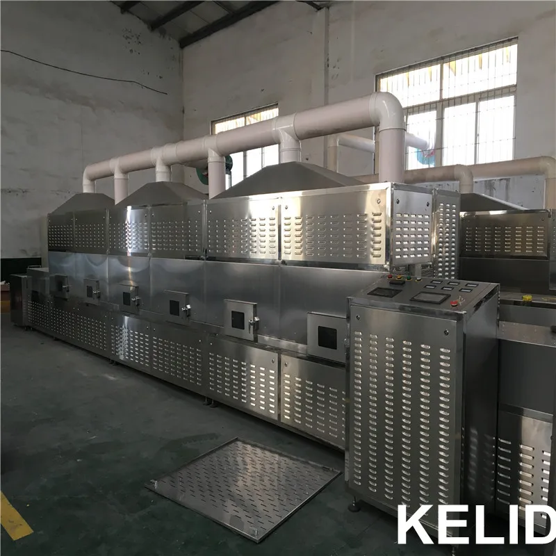 Tunnel Microwave Chili Powder Drying Sterilizing Machine