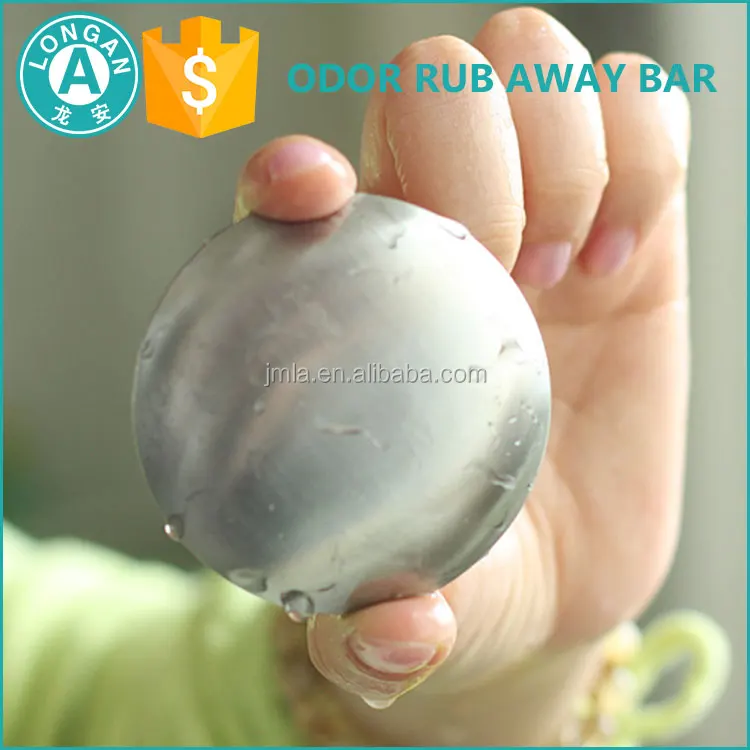 Longan New Products Kitchen Smells Remover Odor Soap Bar Metal Removing Stainless Steel Laundry Soap Bar For Kitchen