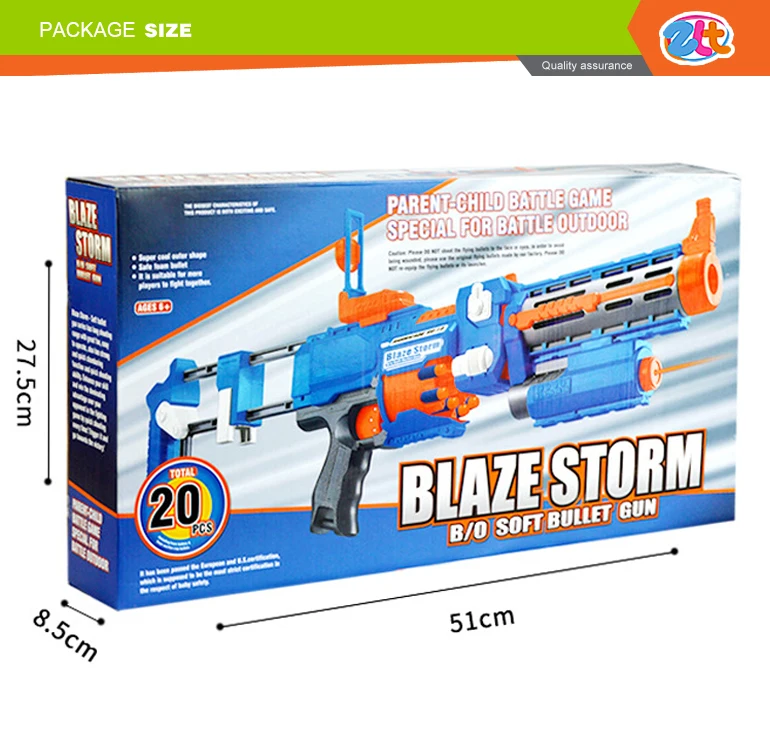 Electric plastic soft bullet toy gun toys for kids