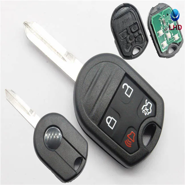 4 Button Smart Remote Keyless Car Key For Ford Edge Escape Expedition Explorer 315Mhz