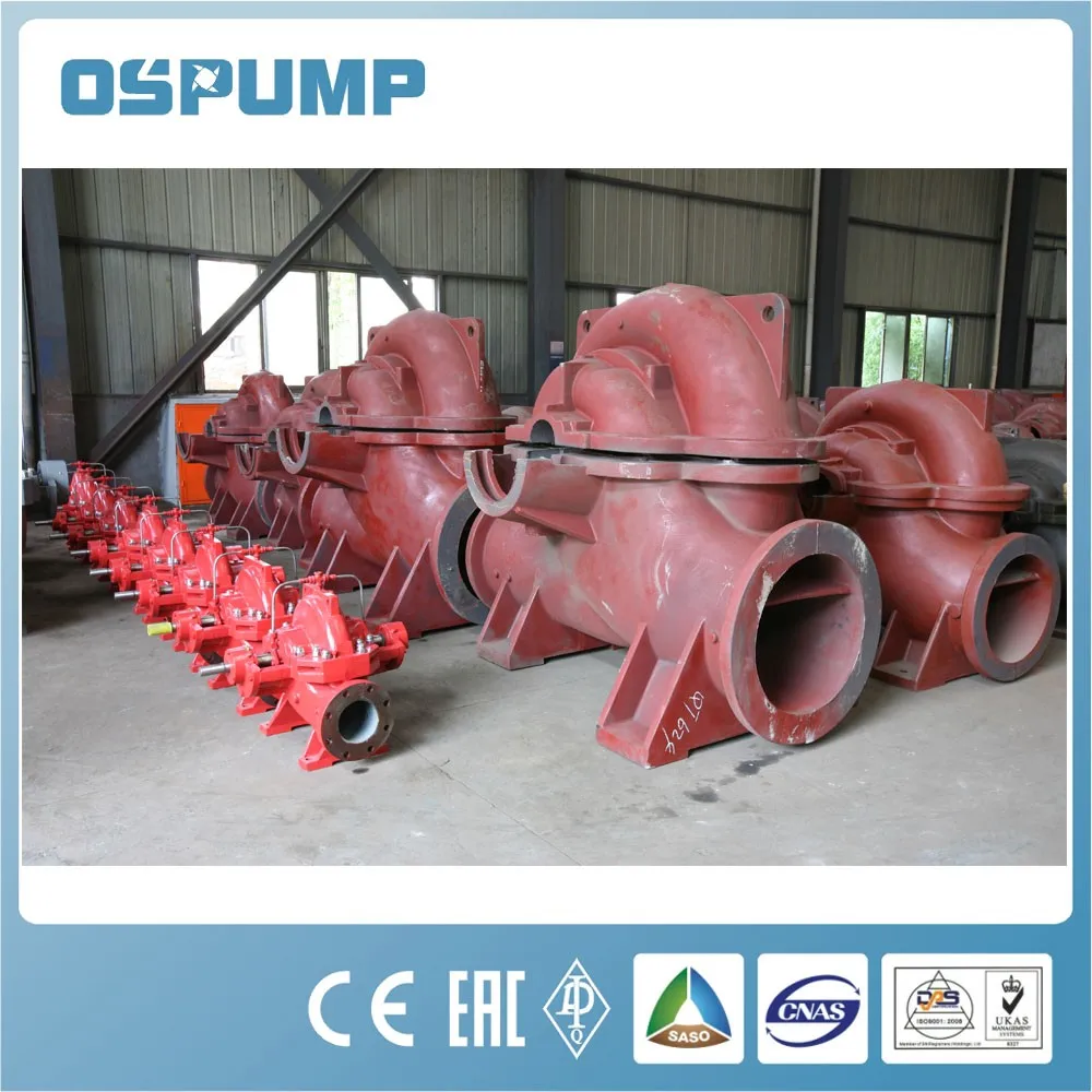 Farm Diesel Engine Irrigation Water Pump Multistage Double Suction Pump
