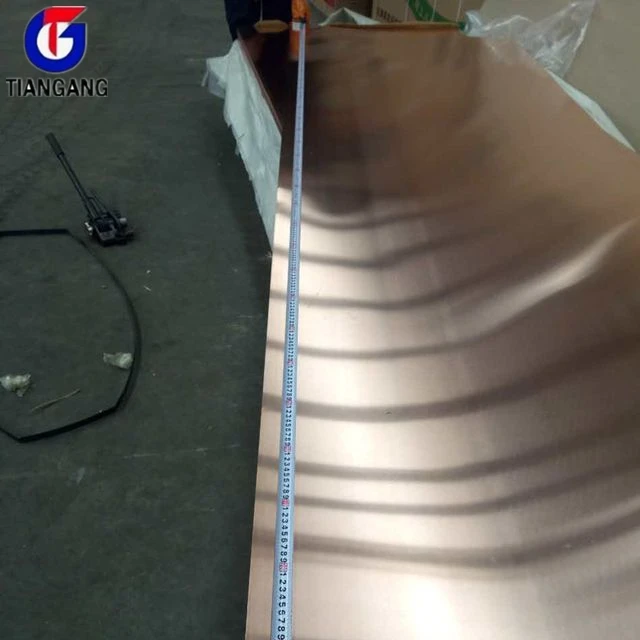 polished copper plate C1220