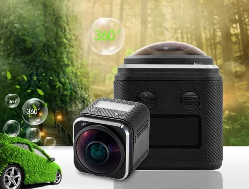 панорамная камера с Wi-Fi, камера спорта, камера действия