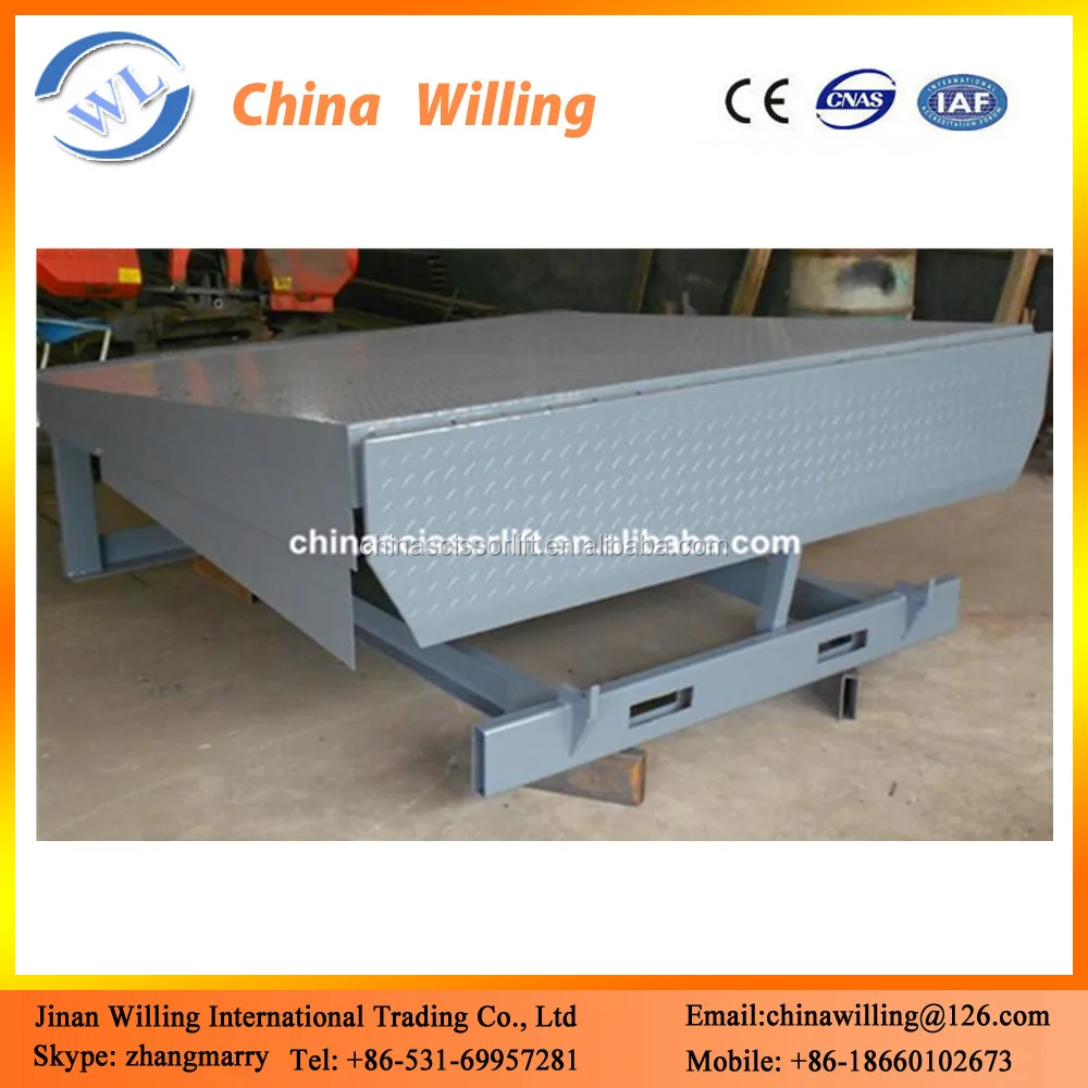 China high quality fixed dock leveler CE approved