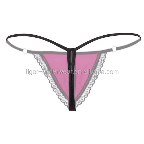 Young Teen Milk Silk T-back Panties Good Quality sexy Teens Girls Sexy Lingerie