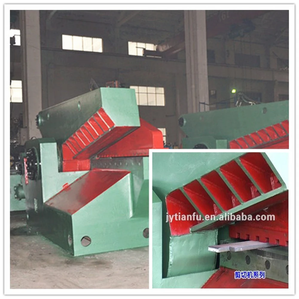 
Alligator Type Hydraulic Scrap Metal Rebar Shear And Cutting Machine 