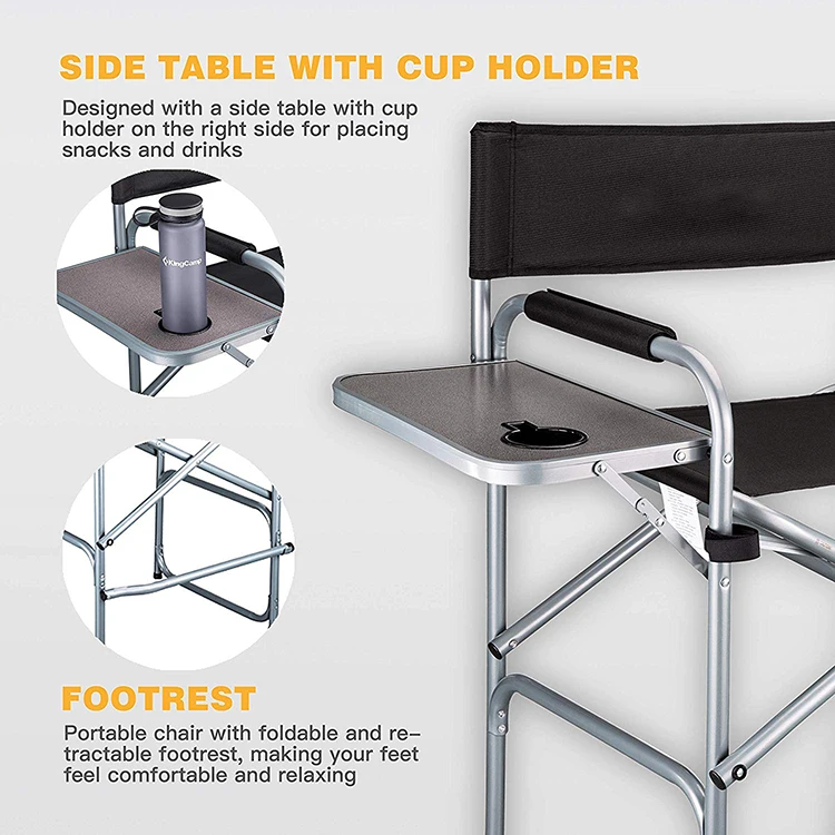 Heighten and Strengthen Folding Chair China Supplier Outdoor Director Chair