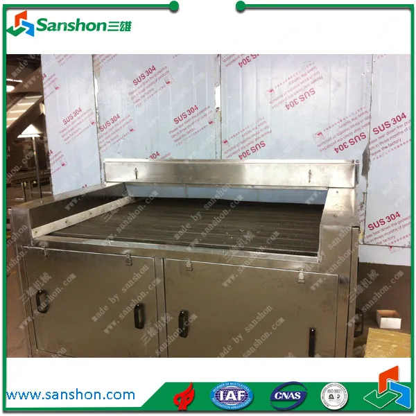 Industrial Quick Freeing Machine  SSD Tunnel Freezer For Food
