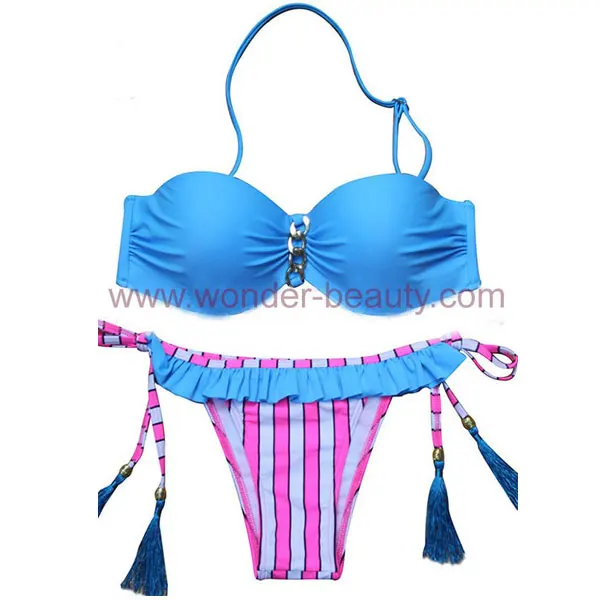 Высококачественный соединитель бикини со стразами для