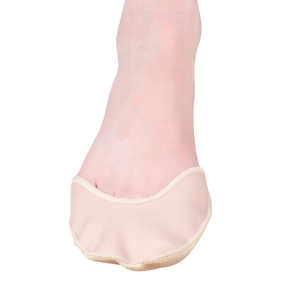 
Ballet Tiptoe Shoe Fabric Covered Gel Toe Caps Toe Protector 