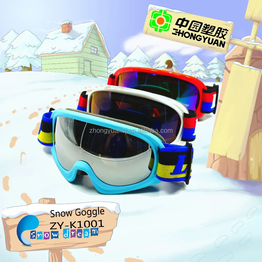 2023 High Quality Snow Skiing Goggles with Spherical Dual PC Lenses