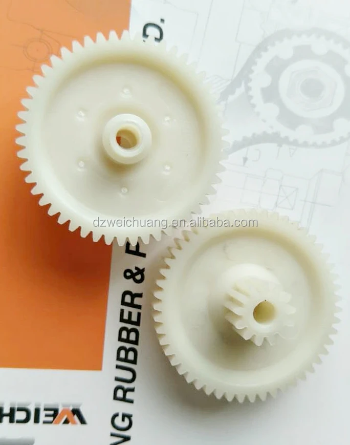 high resistance wearing custom plastic nylon gear