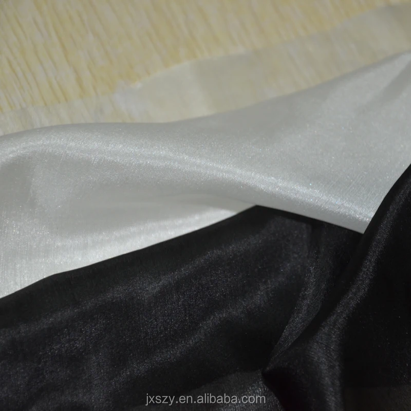 19gsm 100%silk sheer fabric silk habotai silk paj fabric