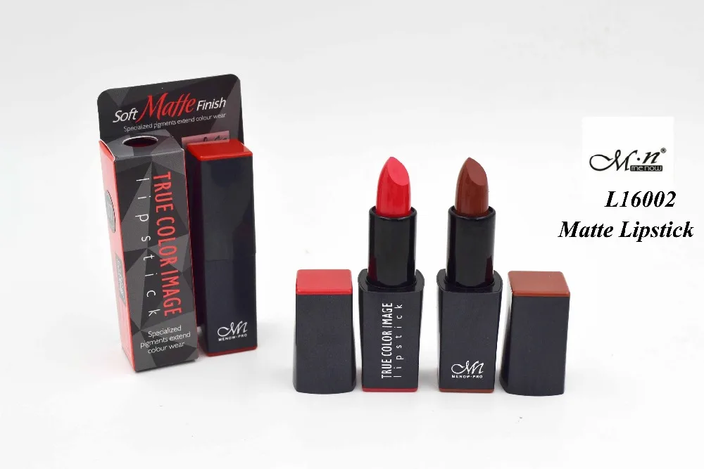 Menow L16002 OEM\ODM private label makeup professional lip balm lipstick waterproof lip gloss women cosmetics factory wholesale