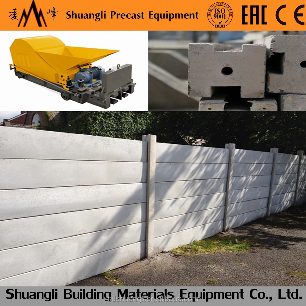 overseas products precast cement fencing pole making machine made in china
