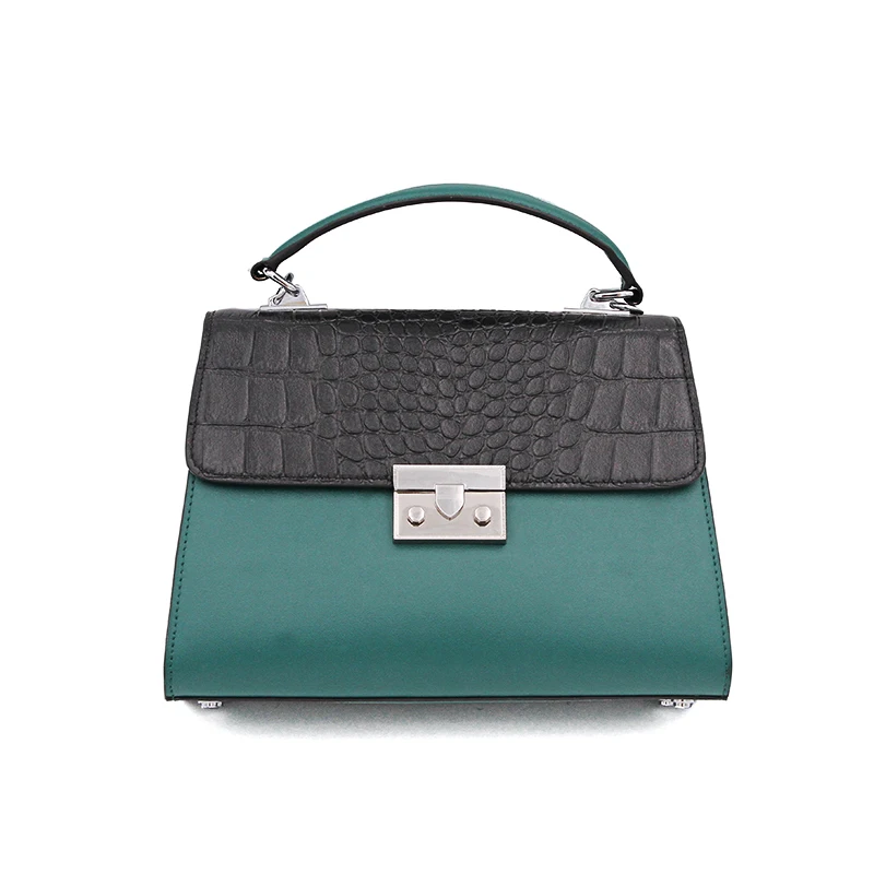 2020 OEM women crocodile handbags fashionable shoulder bag crossbody bag