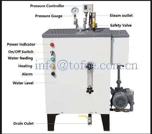 mini industrial electrical steam boiler
