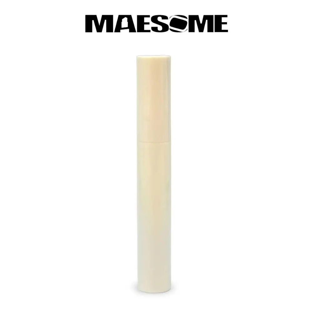 
High grade packaging container plastic white round mascara tube with silk screen or hot stamping 