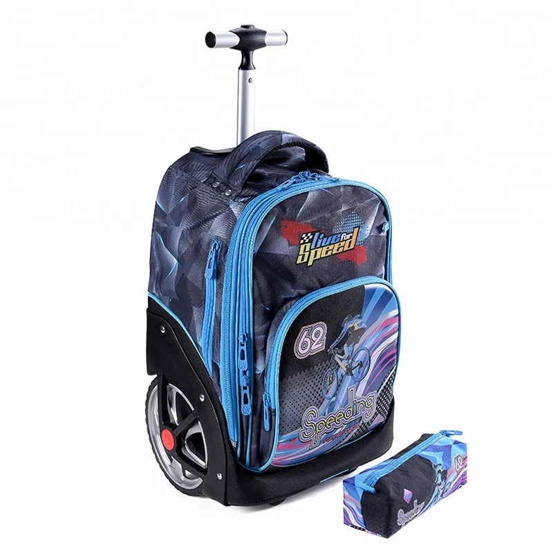 School Backpack on wheel