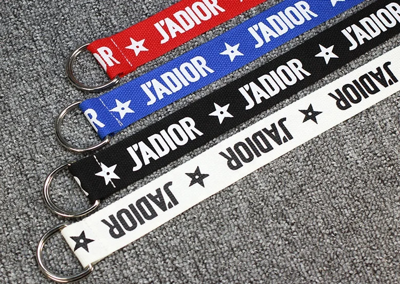 New Arrival Fancy Custom Name D Ring Cotton Canvas Casual Belts