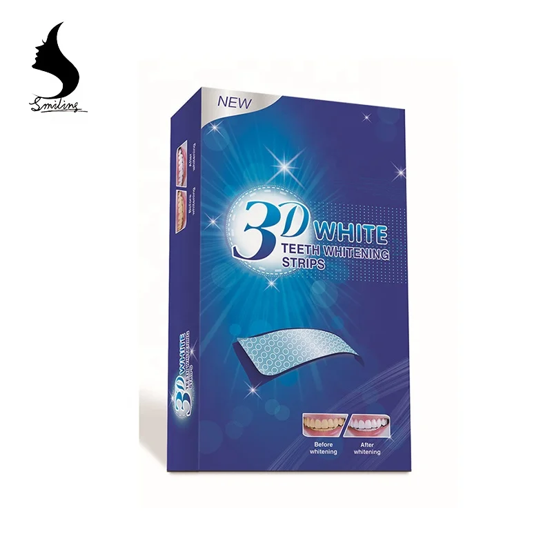
No Logo Advanced Tooth Dental Tooth Kit Oral Hygiene Care 3D Teeth Whitening Strips 