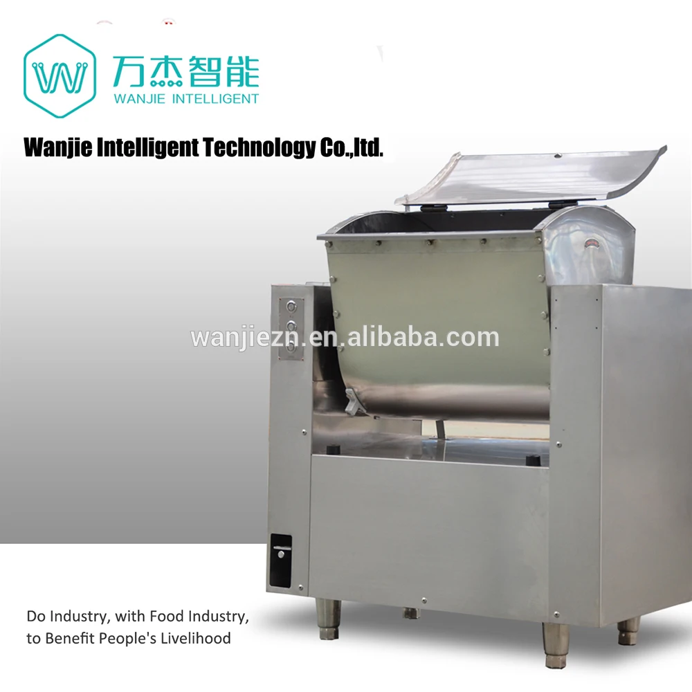 Wanjie Commercial Bread Dough Mixer Bakery Equipment in Pakistan Wholesale Dough Mixer Machine