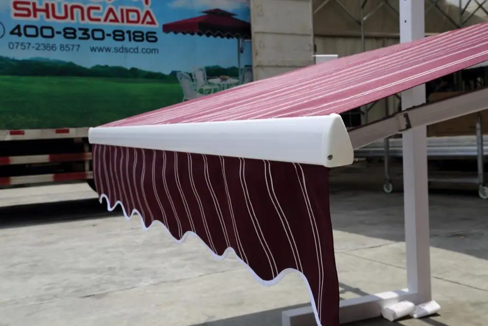 Sun Rain Protection Wholesale Price Retractable Store Awning