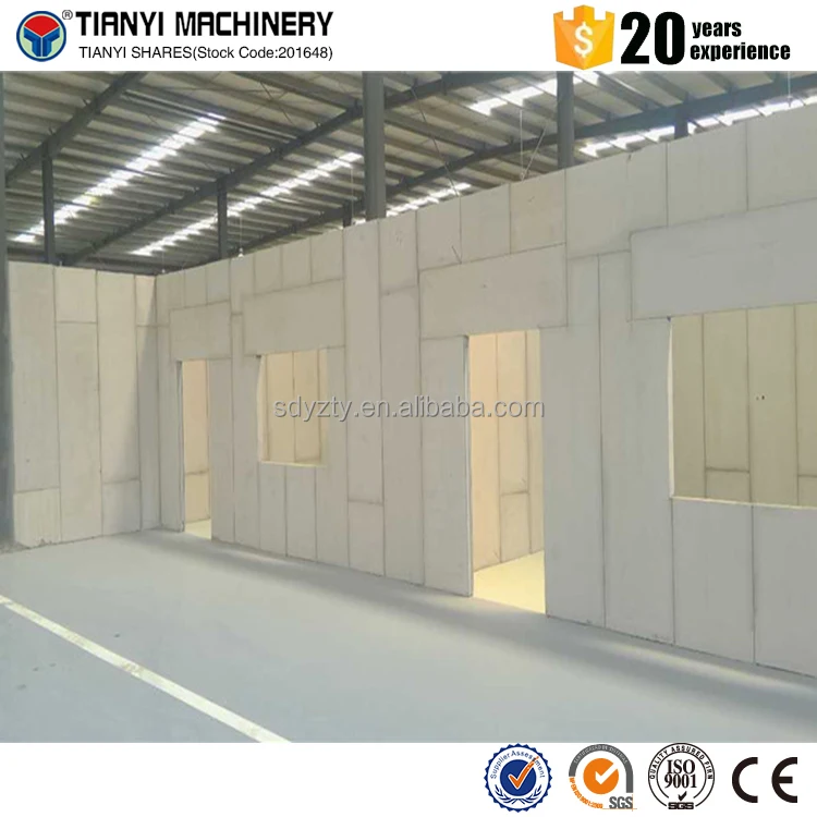 EPS sandwich partition wall panel making machine from manufacture