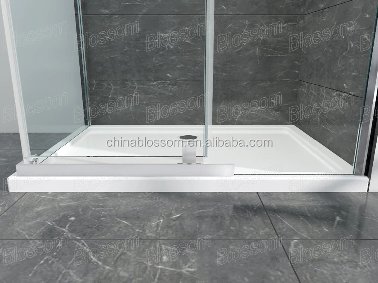 Hangzhou Цветущая Поворотная ванная комната Закрытая сборная Стекловолоконная свободно стоящая Роскошная стеклянная душевая кабина