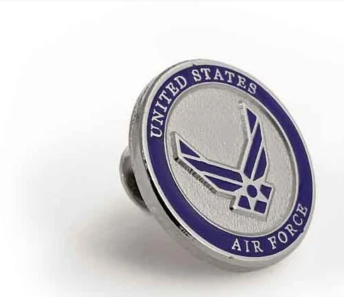 Красивая металлическая заколка для одежды на заказ