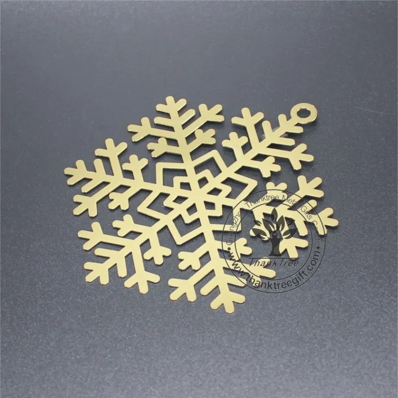 
Gold Buy Hot Snowflake Decorative Custom Handicraft Metal Flake Supplier in China 