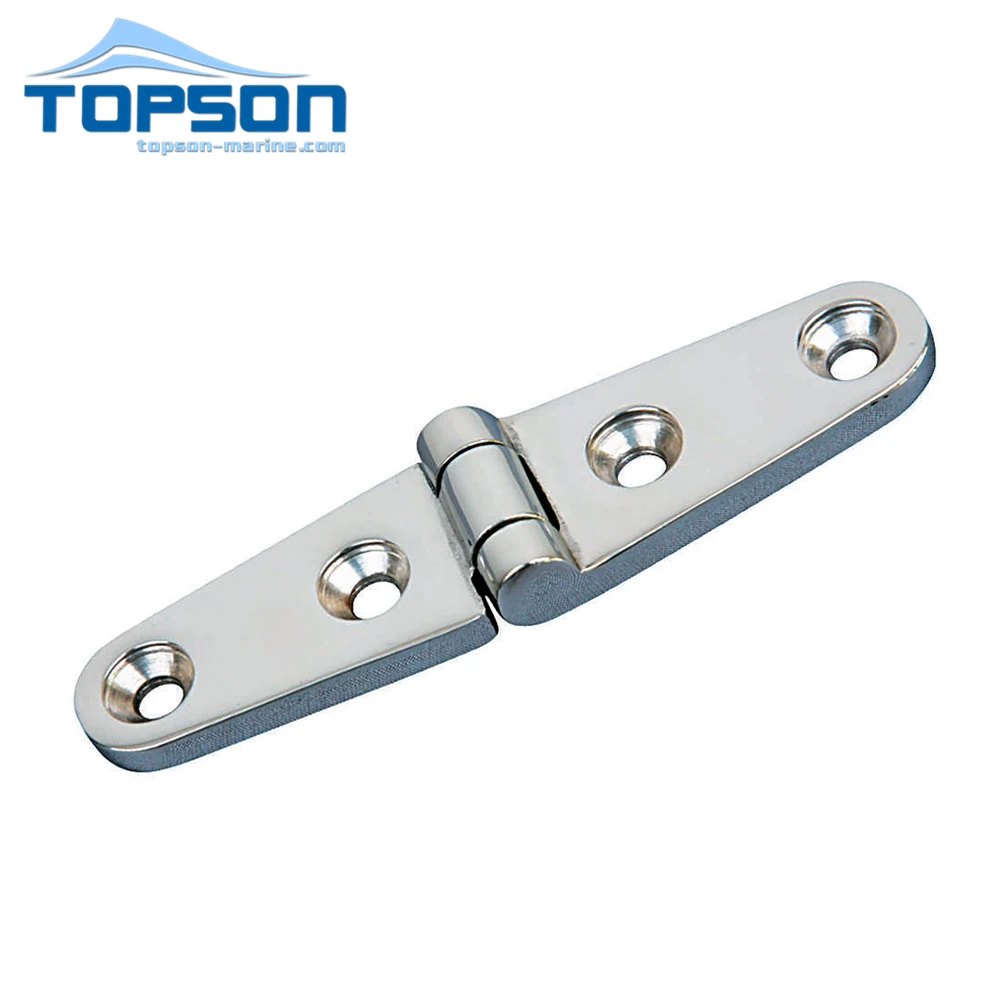 Stainless steel 316 marine hardware strap hinge 4'x1'