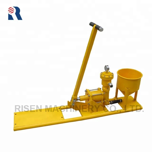 
hand operated cement grouting pump - manual grout piston pump 