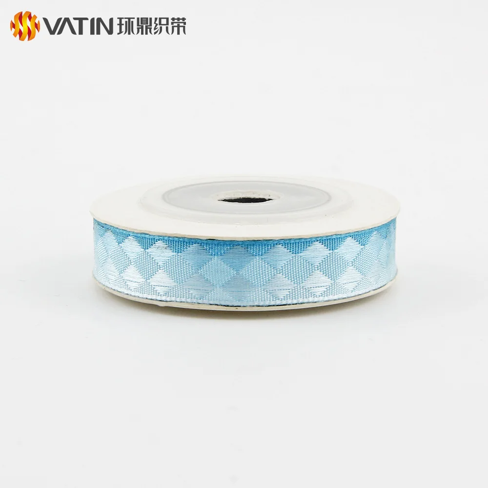 
Wholesale Custom 3 / 8 Inch Personalized Diamond Rhombus Ribbon By More Than 10 Years Experience Factory and Professional Team 