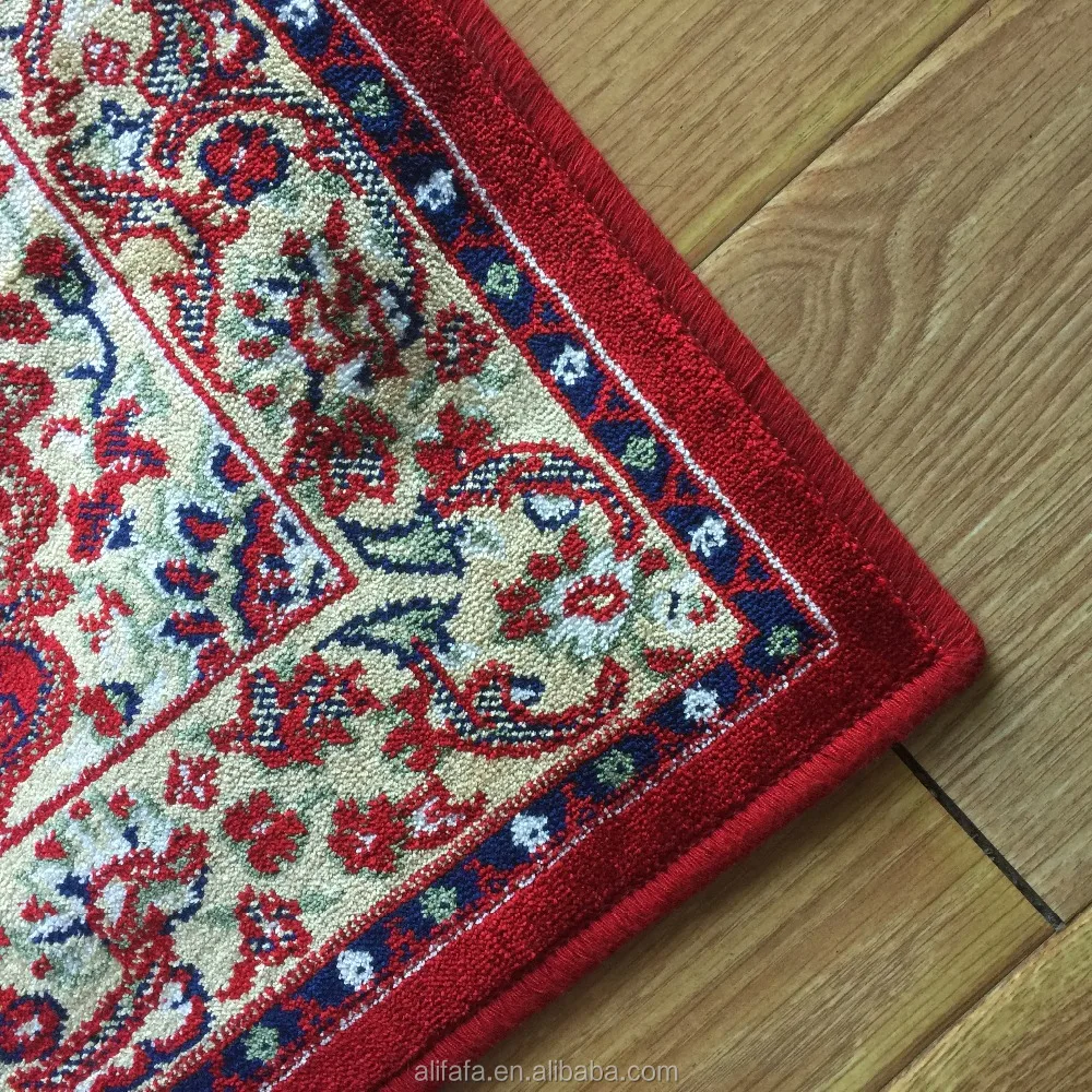 Wilton machine made viscose persian round rug carpet