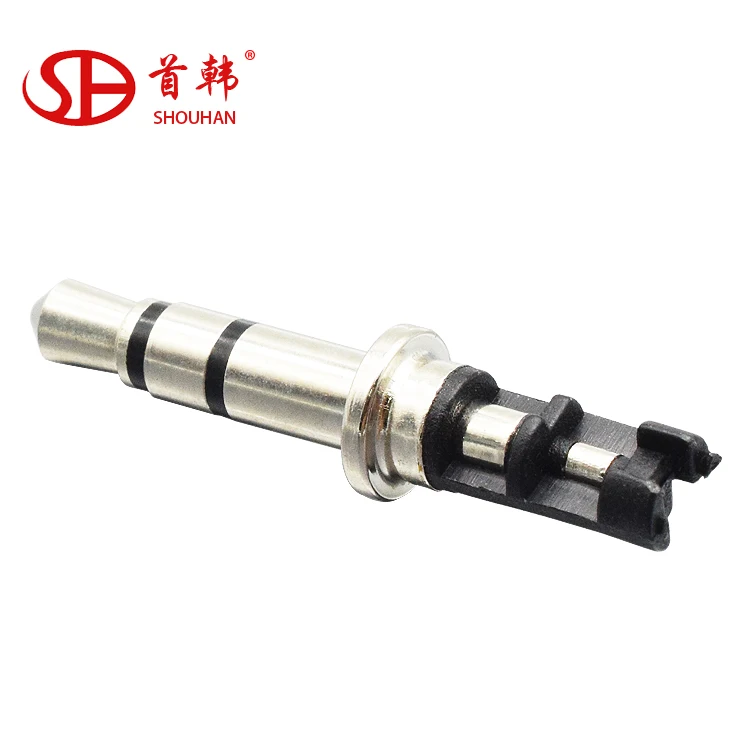 3.5mm 3 Poles Male Repair Earphone Jack Connector