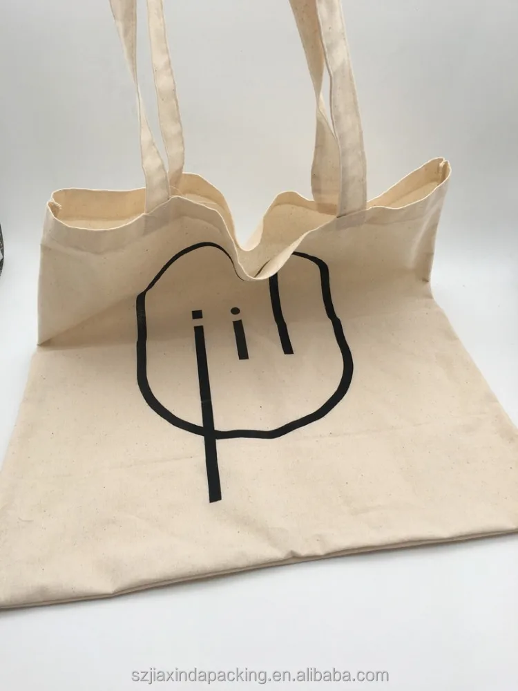 Handled Muslin Cotton Tote Bag For Packaging