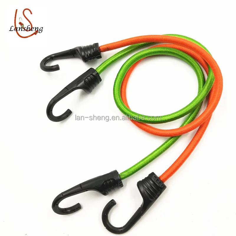 8 мм высокая прочность цветные эластичные велосипед веревка с пластмассовым