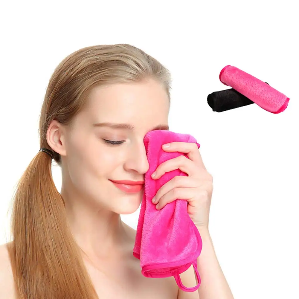 Microfiber Makeup Remover Cloth Face Cloths Facial Cleaning Towels Fast Drying Washcloth