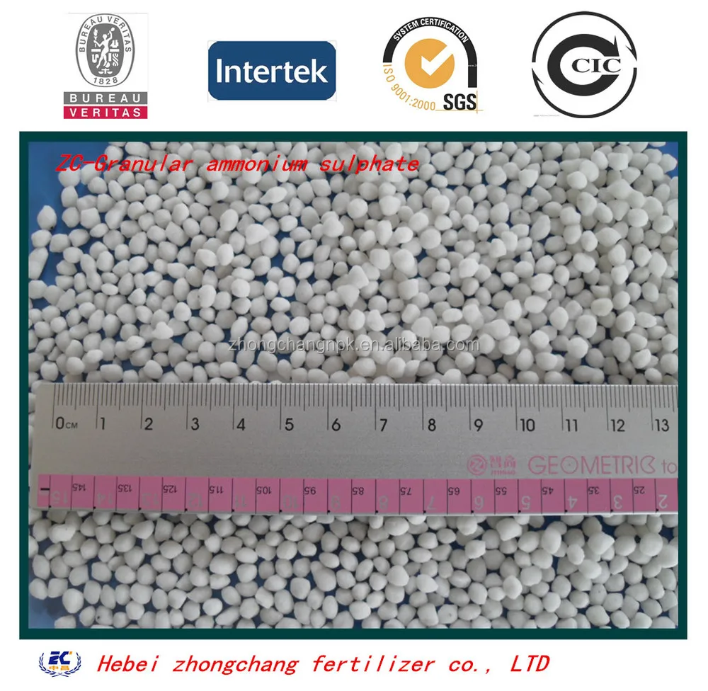 low price nitrogen fertilizer Ammonium Sulphate Granular