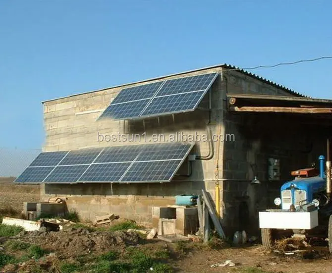 6000W easy upgrade solar panel system 12V DC/AC housing solar power supply system,off grid solar system for home