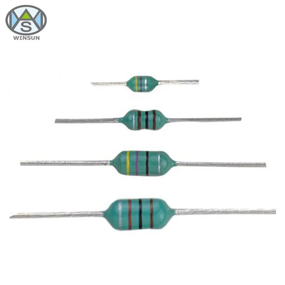 HIGH QUALITY WS-LGA TYPE FIXED COLOR CODE AXIAL INDUCTOR