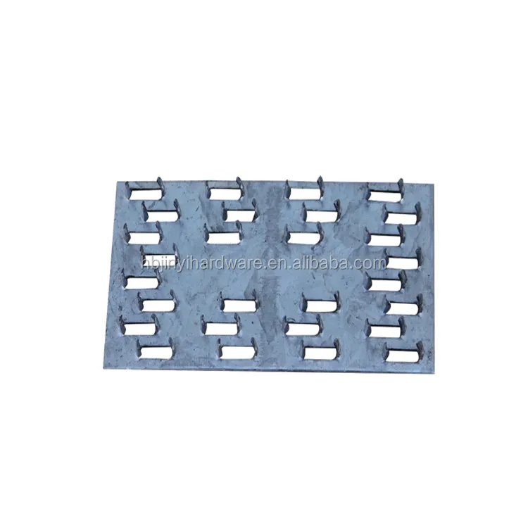 Truss roof nail plate