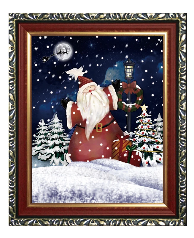 
New Year Personalized Plaques with Funny Snowman Christmas Decorating Themes 