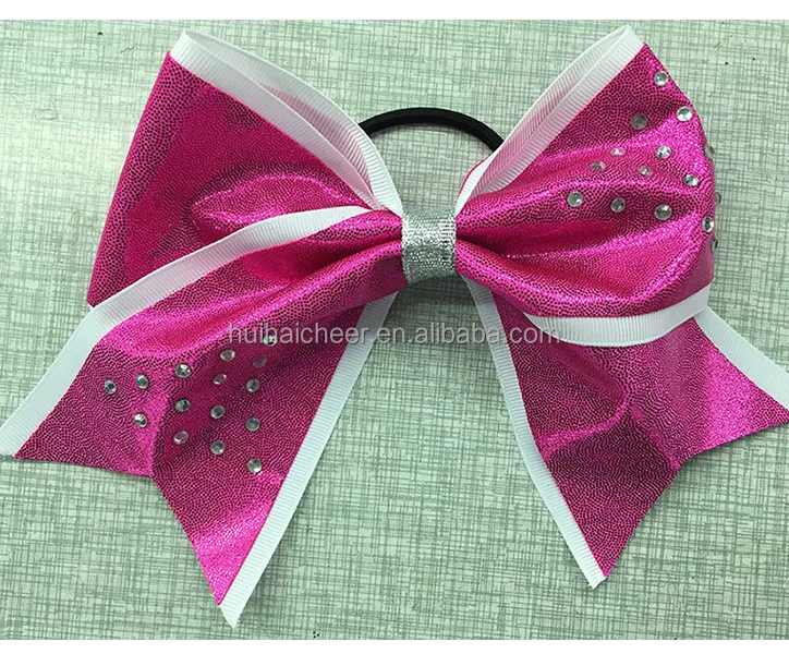 All star hair bows and cheerleading bows  for cheerleaders with factory price