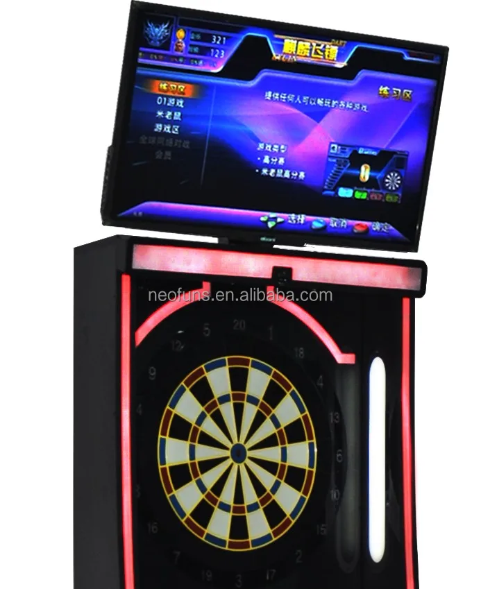 High Quality Hot Selling Online Video Electronic Darts Soft Tip Game Machine for Bar